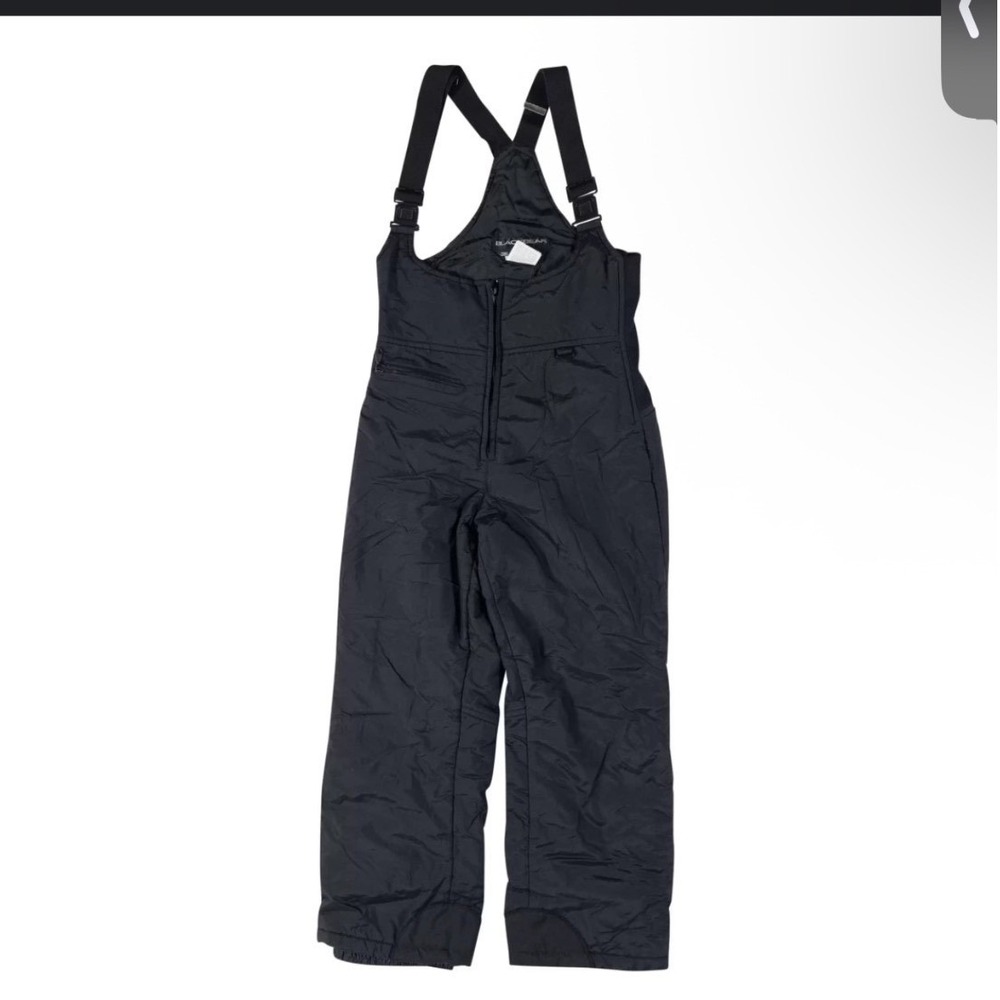 Black Bear Kids Ski Snow Bib Overalls Pants Size‎ 8 Reg Insulated Waterproof